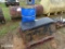 PALLET W/TOOL BOX FULL OF STUFF & 55 GAL BARREL