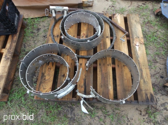 PALLET OF PIPE BEVELERS