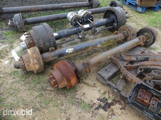 (2) 1000 LB AXLES