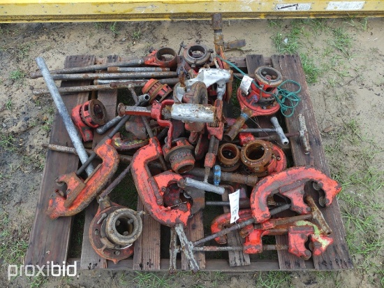 PALLET FULL OF RITGID PIPE CUTTERS