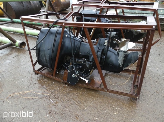 MERCURY 75 BOAT MOTOR IN CRATE