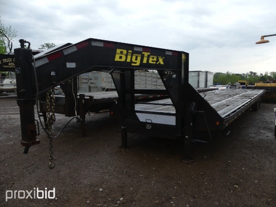 2013 40FT BIG TEX GN FLATBED TRAILER