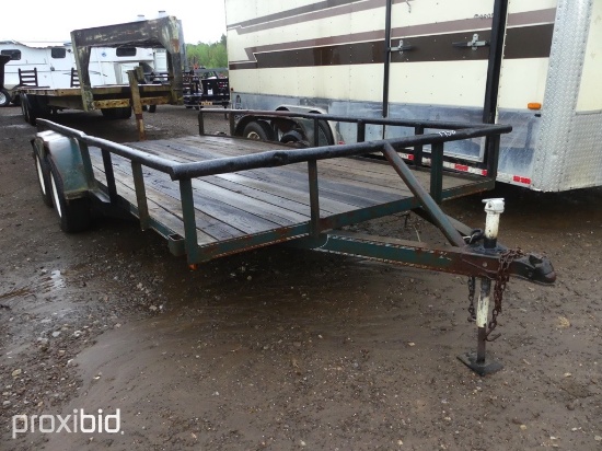 16' BUMPER PULL TRAILER
