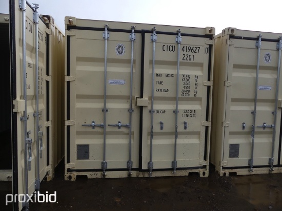 NEW 20FT METAL STORAGE CONTAINER