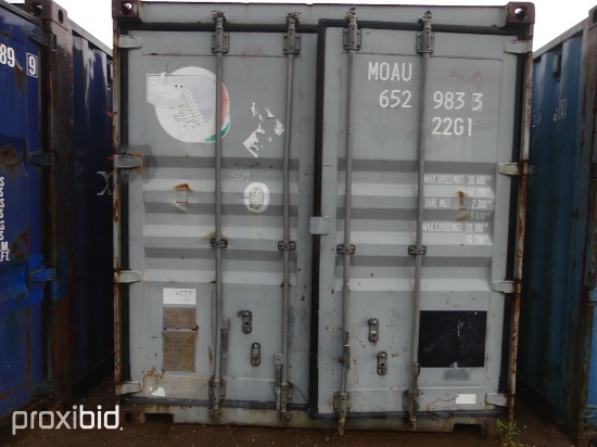 20FT METAL STORAGE CONTAINER