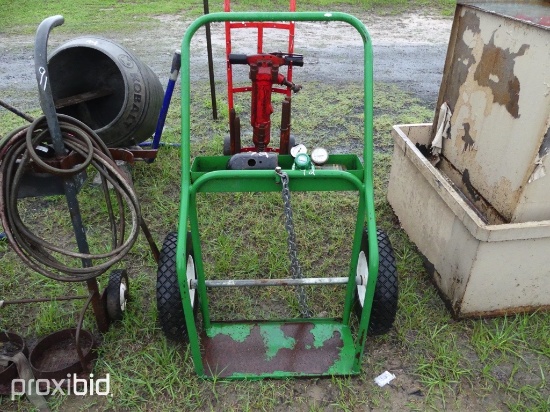OXYGEN BOTTLE CART