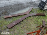2 METAL CHANNEL PIECES FOR GN TRAILER