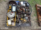 P[ALLET W/TOOLS, COMEALONG, ETC