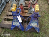 (2) 10 TON JACK STANDS