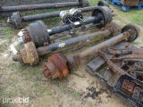 (2) 1000 LB AXLES