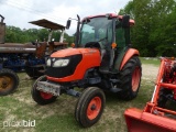 KUBOTA M7040 TRACTOR CAB AIR DIESEL REMOTES 3042HR