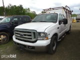 2002 FORD F-350 EXT CAB W/ UTILITY BED W/ RACKS