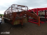 1983 GN CATTLE TRAILER, 24FT