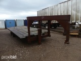 20' HOMEMADE GOOSENECK FLATBED TRAILER