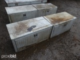 2 ALUMINUM TOOL BOXES