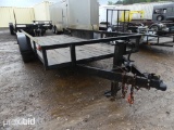 16' BUMPER PULL TRAILER HEAVY DUTY