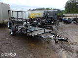 BUMPER PULL TRAILER W/RAMP