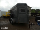 SPORTSMAN BUMPER PULL 2 HORSE TRAILER