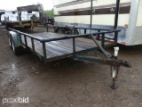 16' BUMPER PULL TRAILER