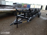2020 TIGER BUMPER PULL 4 BALE HAY TRAILER