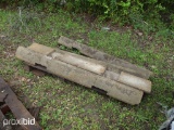 4 CONCRETE PARKING CURBS