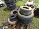 PALLET W/TIRES
