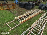 STACK OF LADDERS