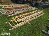 STACK OF LADDERS