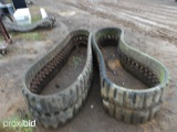 2 SMALL EXCAVATOR TRACKS