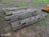 APPROX 11 CONCRETE PARKING STOPS