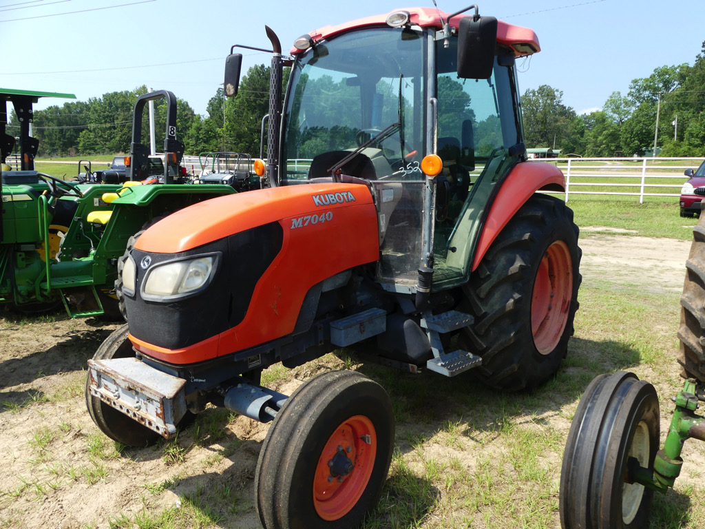 KUBOTA M7040 CAB & AIR TRACTOR Proxibid