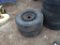 (4) 33X12.5R20 TIRES & 2 MORE TIRES