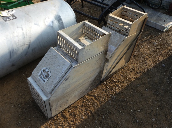 SADDLE BAG ALUMINUM BOX FOR BIG TRUCK