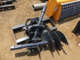 NEW QUICK ATTACH HYDRAULIC AUGER