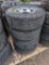 (4) COOPER LT265/70R17 TIRES W/RIMS
