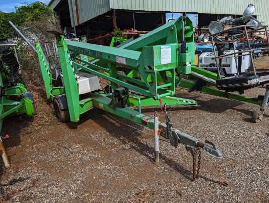 NIFTY TM50 MANLIFT ON TRAILER