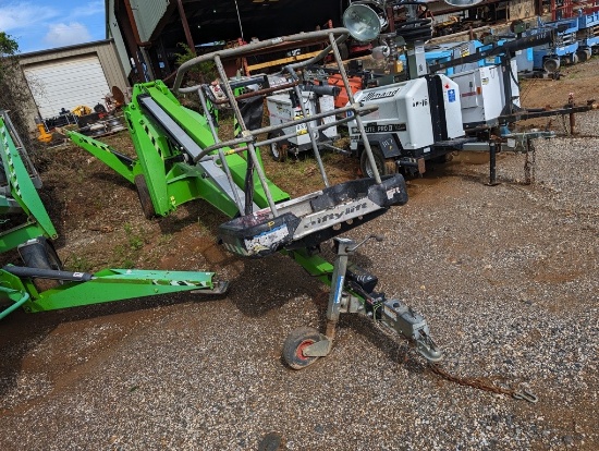 NIFTY TM40S MANLIFT ON TRAILER