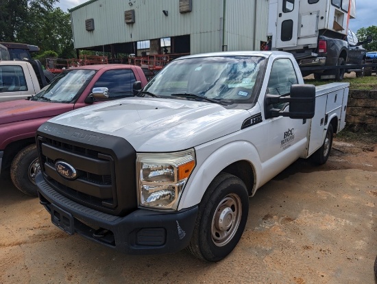 2011 FORD F-250 TRUCK W/UTILITY BED