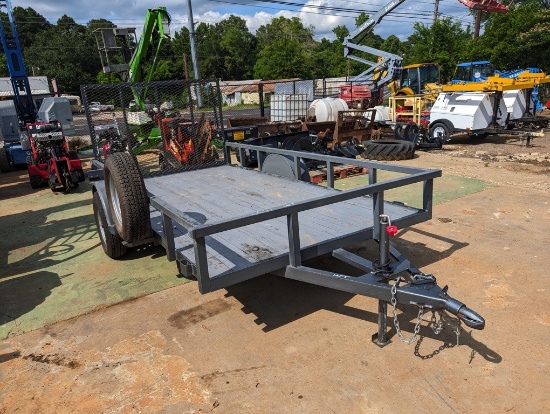 UNITED BUMPER TRAILER 6X12 W/TAIL GATE