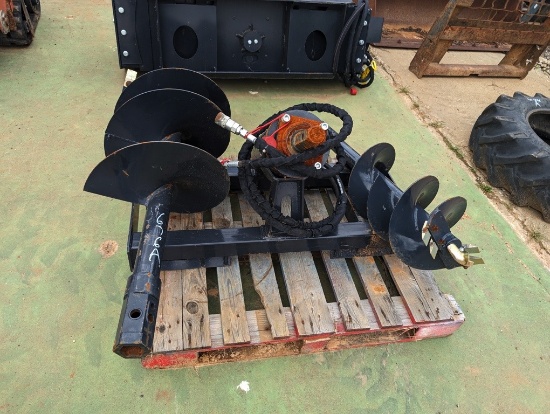 NEW WOLVERINE QUICK ATTACH HYDRAULIC AUGER