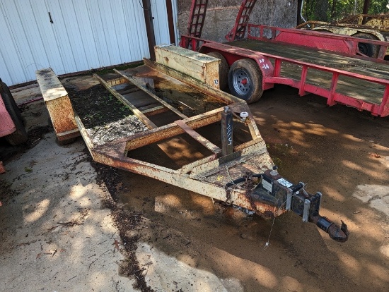 BUMPER TRAILER 6X14 DUAL AXLE