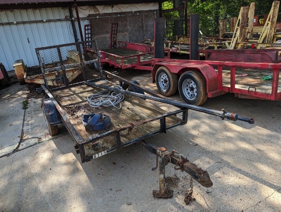 BUMPER TRAILER 5X9 W/TAILGATE