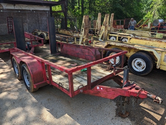 BUMPER TRAILER 5X10 W/RAMPS