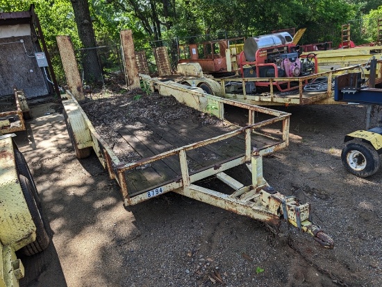 BUMPER TRAILER 5X16 W/RAMPS