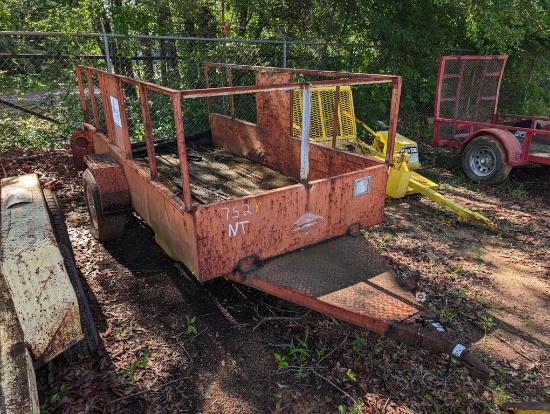 BUMPER TRAILER W/SIDES