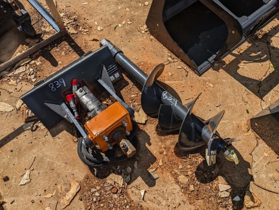 QUICK ATTACH POST HOLE AUGER W/1 BIT