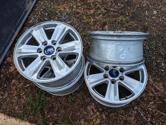 4 FORD RIMS