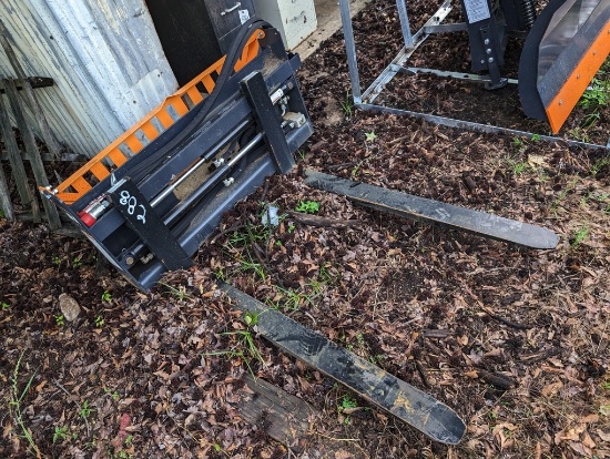 QUICK ATTACH HYDRAULIC PALLET FORKS