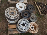 PALLET OF WHEELS