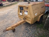 INGERSOLL RAND 100 AIR COMPRESSOR ON TRAILER